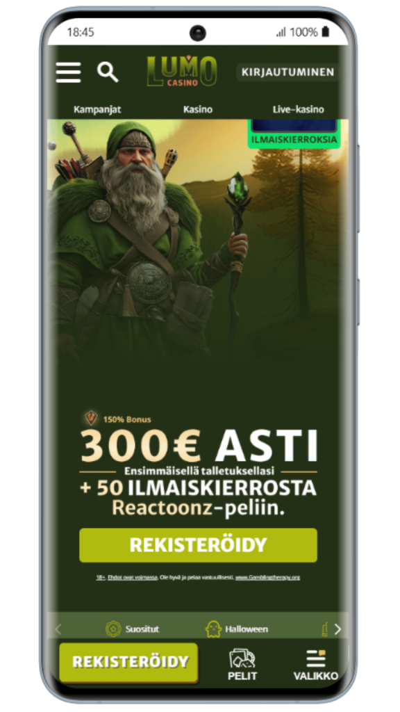 Lumo Casino on Suomen paras kasino
